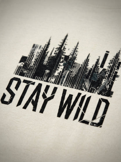 STAY WILD — OVERSIZED TEE