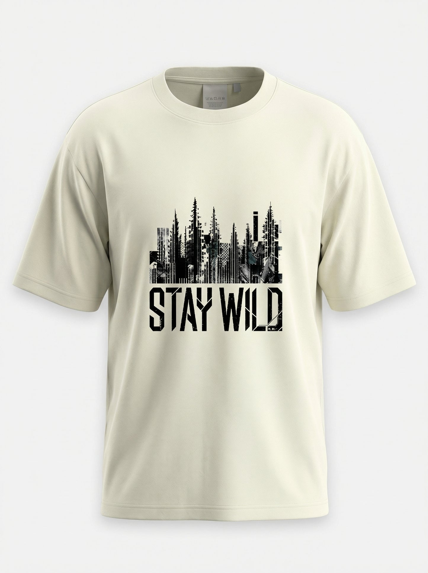 STAY WILD — OVERSIZED TEE