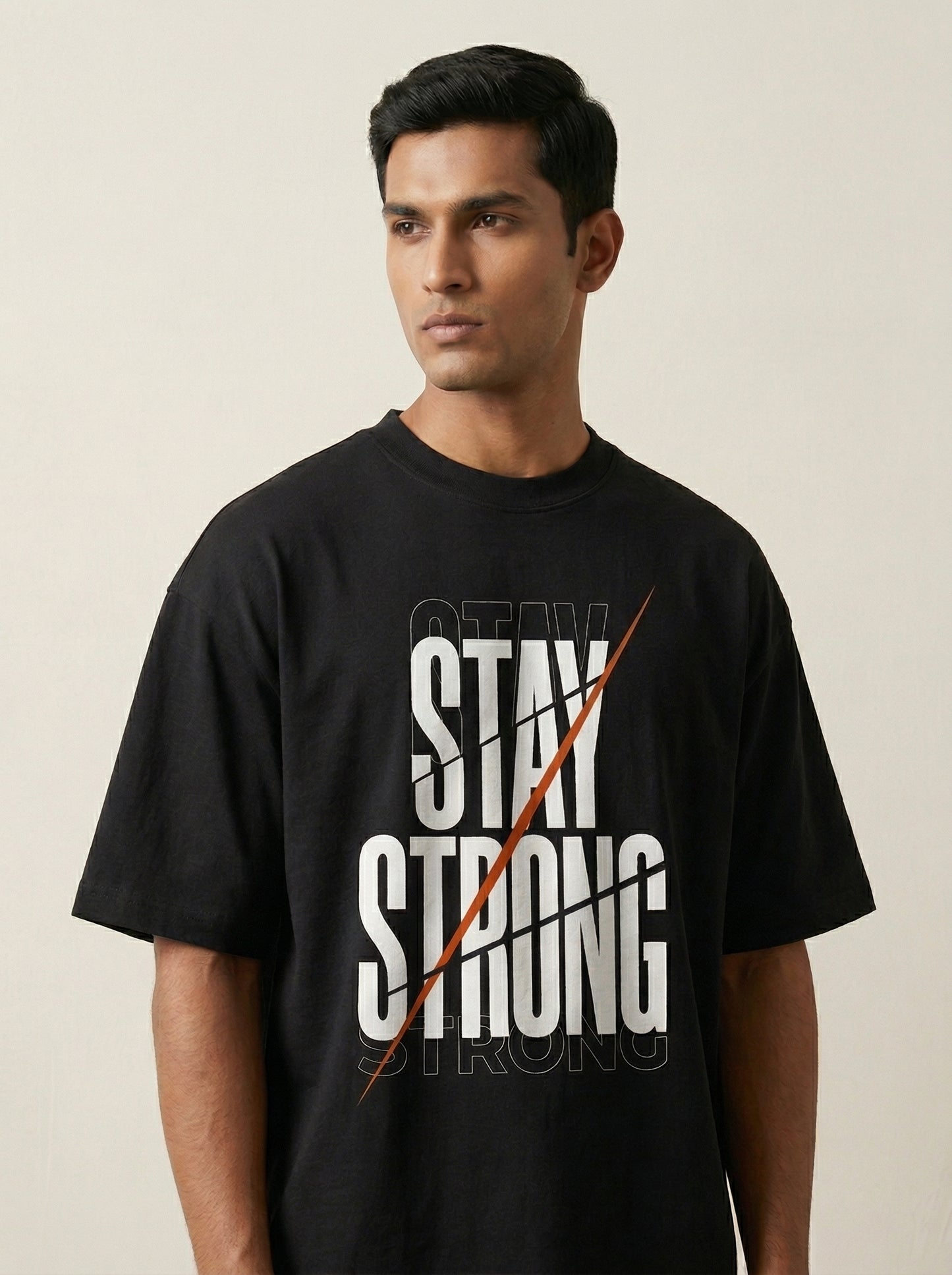 STAY STRONG — OVERSIZED TEE